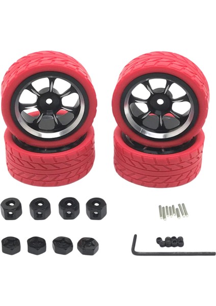 Mn D90 D91 MN98 MN99S Lc 1/12 Rc Kırmızı Için Rc I ve Lastikler (Yurt Dışından)