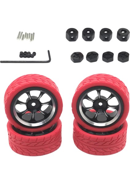 Mn D90 D91 MN98 MN99S Lc 1/12 Rc Kırmızı Için Rc I ve Lastikler (Yurt Dışından)