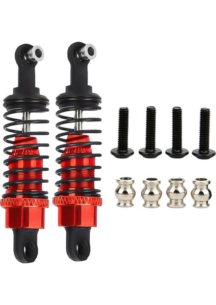 2x Şok Emici 1/18 Wltoys A959 A979 Rc Araba Yedek Parçaları Kırmızı (Yurt Dışından)