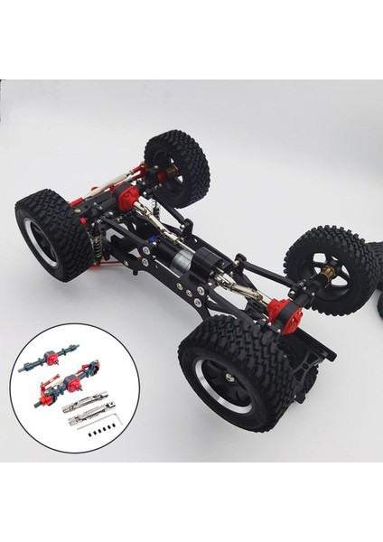 Rc Araç Aks Tahrik Mili, 1:12 Aks, 1/12 Rc Metal Ön ve Rc Siyahı Için Arka Aks (Yurt Dışından)