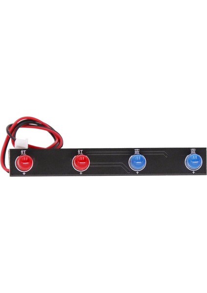 Wltoys Için LED Çatı Lambası Çubuğu Farlar 12428 1/12 Yolda Rc Araç Aksesuar (Yurt Dışından)