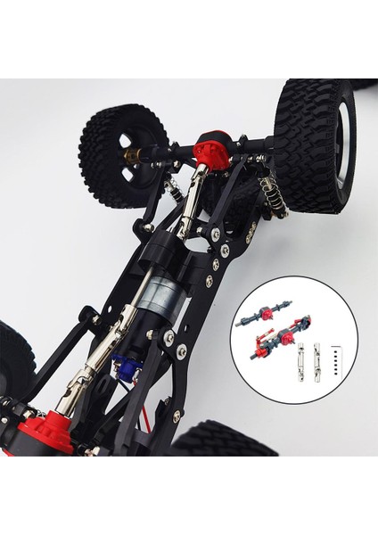 Rc Araç Aks Tahrik Mili, 1:12 Aks, 1/12 Rc Metal Ön ve Rc Siyahı Için Arka Aks (Yurt Dışından)