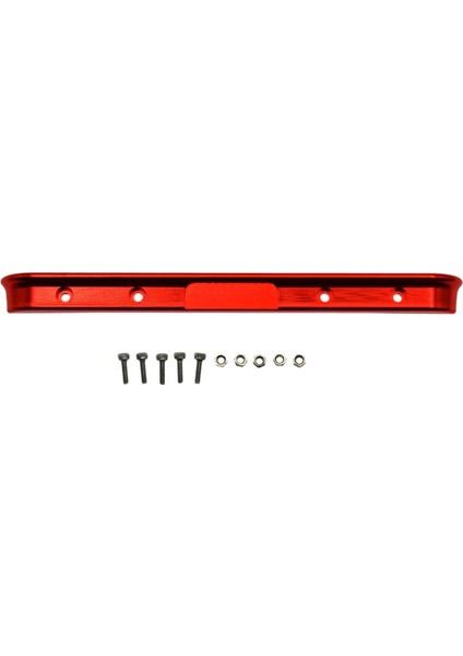 Eksenel SCX24 Için Metal Arka Tampon 90081 1/24 Rc Araç Değiştirme Dıy Parçaları Kırmızı (Yurt Dışından)