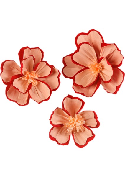 3pcs Parçaları Için Kağıdı Çiçekleri Duş Çiçek Partisi (Yurt Dışından) fırsatları