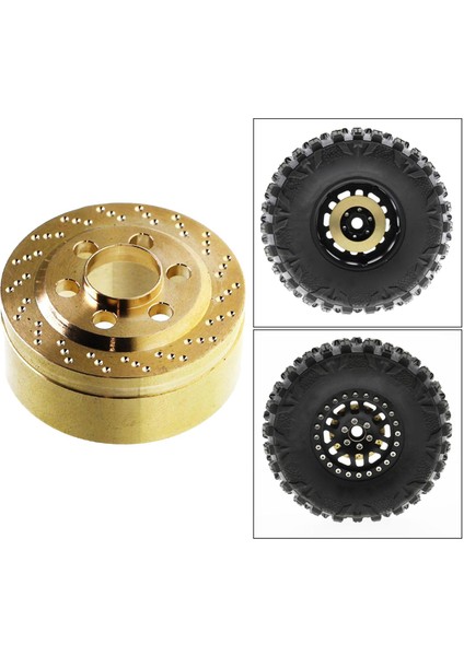 1/10 Rc SCX10 Trx4 Prıgler 88G Için Rc Wheel Rim Dahili Karşı Ağırlık Revace (Yurt Dışından)