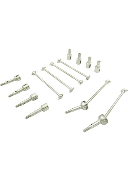 Wltoys Için Cvd Metal Rc Tahrik Mil Arka Köpek Kamonu 144001 1/14 Yarış Rc Araba (Yurt Dışından)