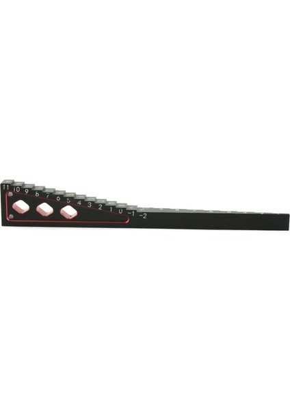 Rc Ayarlayıcı Cetvel Rc Araba Yükseklik Ölçer Sürüş Yüksekliği Düşüşü 1/12 Araba Için (Yurt Dışından)