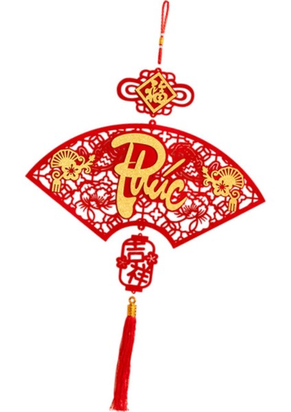 Yıl Dekorasyonu Vietnam Süsleme Odası Penceresi A (Yurt Dışından)