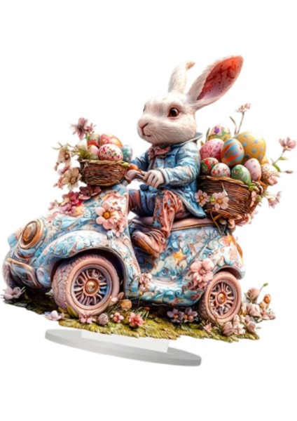 Paskalya Dekoru Su Geçirmez Heykelcik Karikatür 2d Üstü Süsleme (Yurt Dışından) fırsatları