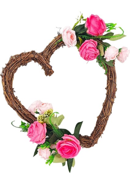 11.81 "sevgililer Günü Çelenk Romantik I 11.81 Inç Çelenk (Yurt Dışından)