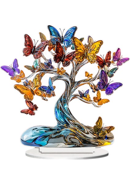 Akrilik Masaüstü Dekorasyonu Köşe Raf Şö (Yurt Dışından)