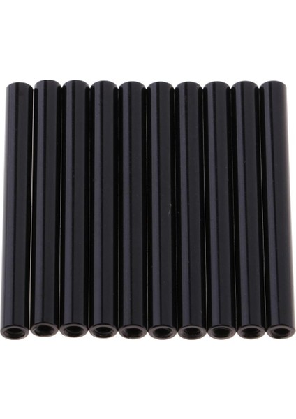 Rc Modeli Için 10 Pcs Sütun Ara Tüpü - Siyah, 35MM (Yurt Dışından)