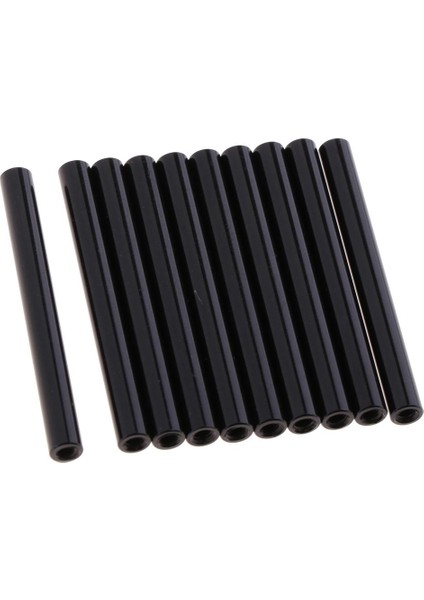 Rc Modeli Için 10 Pcs Sütun Ara Tüpü - Siyah, 35MM (Yurt Dışından)