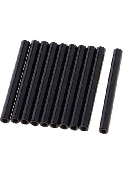 Rc Modeli Için 10 Pcs Sütun Ara Tüpü - Siyah, 35MM (Yurt Dışından)