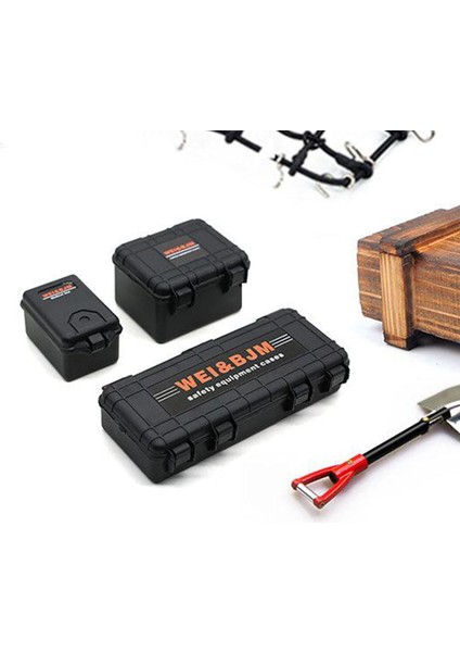 1/10 Trx4 SCX10 90046 90047 Mst Vs4 Siyah Için Rc Crawler Dekorasyon Aksesuar Aracı (Yurt Dışından)