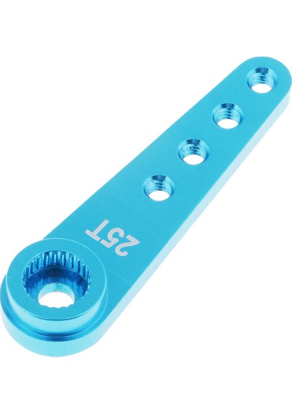 25T Servo Arms Boynuz Rc Araba Futaba Hsp Hpı Wltoys Accs Parçaları Mavi (Yurt Dışından)