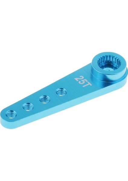 25T Servo Arms Boynuz Rc Araba Futaba Hsp Hpı Wltoys Accs Parçaları Mavi (Yurt Dışından)