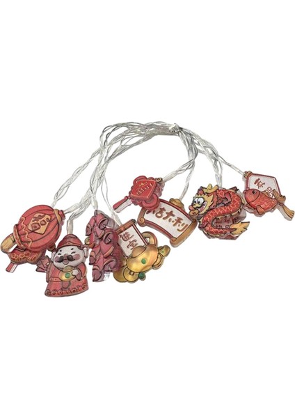 Festivali LED Süsleme Ay Yılı Kolyesi Için (Yurt Dışından) modelleri