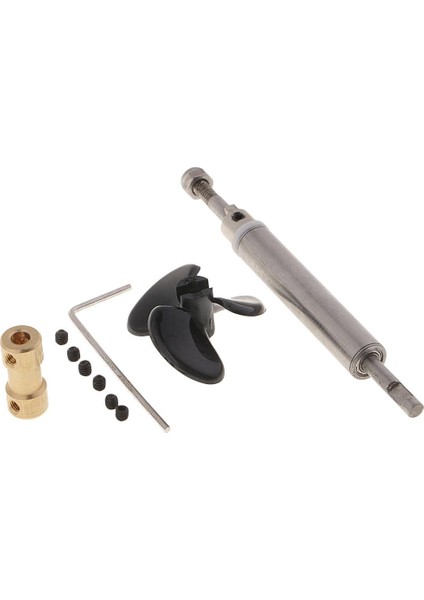 3mm Tahrik Şaftı + Cardan Eklemi + 3 Blade Pervane Rc Boat Gemi E Için Montaj (Yurt Dışından)