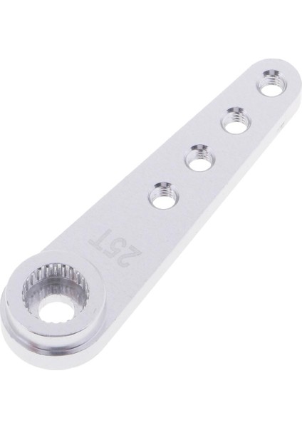 Rc Araba Kamyonu Buggy Boat Model Parçaları 25T Direksiyon Servo Kol Korsası 37MM Gümüş (Yurt Dışından)