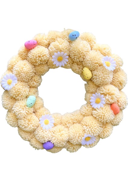 Parti Pencere Festivali Için Ön Kapı Için Renkli Yumurta ile Paskalya Çelenk (Yurt Dışından) fiyatları