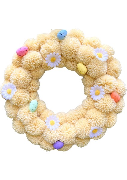 Parti Pencere Festivali Için Ön Kapı Için Renkli Yumurta ile Paskalya Çelenk (Yurt Dışından) modelleri