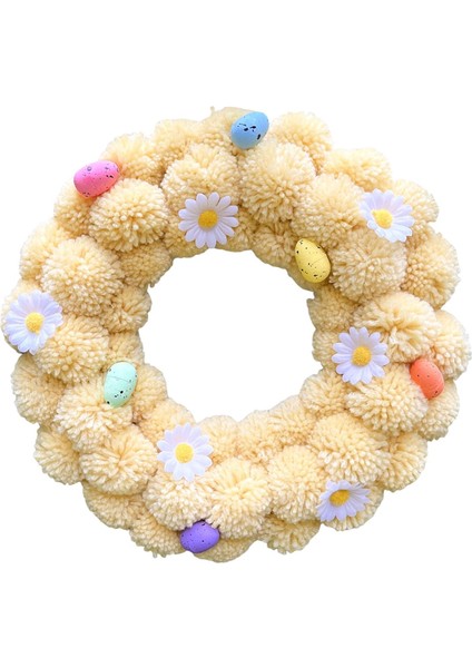Parti Pencere Festivali Için Ön Kapı Için Renkli Yumurta ile Paskalya Çelenk (Yurt Dışından) fırsatları
