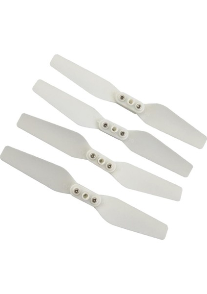 4pcs Rc Blade Pervaneler E58 S168 JY019 Quadcopter Drone Aksesuarları Beyaz (Yurt Dışından)