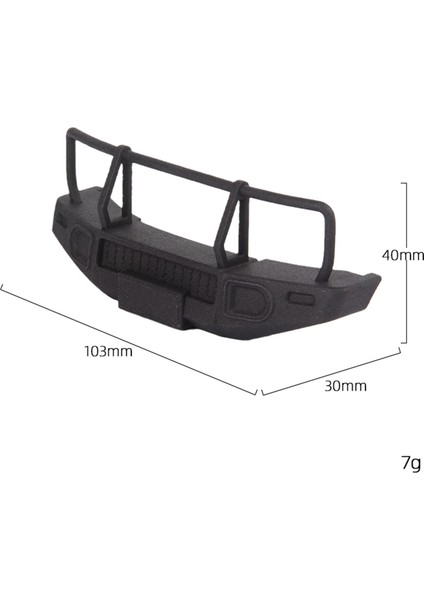 Mı Suv Rc Model I Için Rc R670 Ön Tampon (Yurt Dışından)