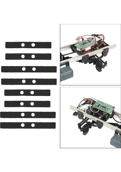 Wpl B1 B16 B16 1:16 Off-Road Rc Kamyon Trawler Seti 8 Kişilik Çelik Plaka Şok Emicisi (Yurt Dışından)