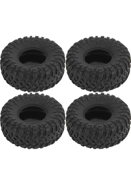 SCX10 Için 1/10 Rc Rc Crapler Car Dıy Montaj Aksesuar Kauçuk Lastikler (Yurt Dışından)
