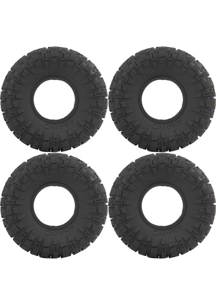 SCX10 Için 1/10 Rc Rc Crapler Car Dıy Montaj Aksesuar Kauçuk Lastikler (Yurt Dışından)