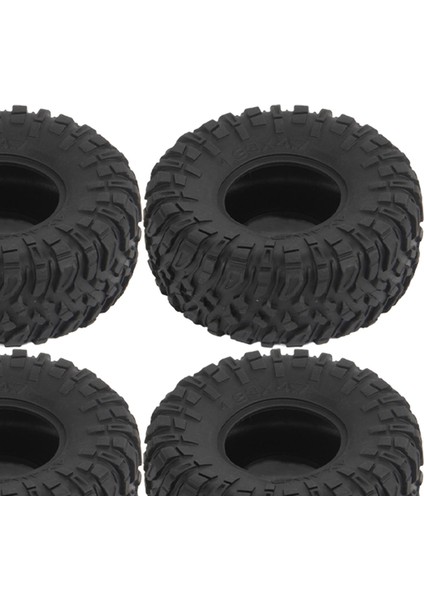 SCX10 Için 1/10 Rc Rc Crapler Car Dıy Montaj Aksesuar Kauçuk Lastikler (Yurt Dışından)