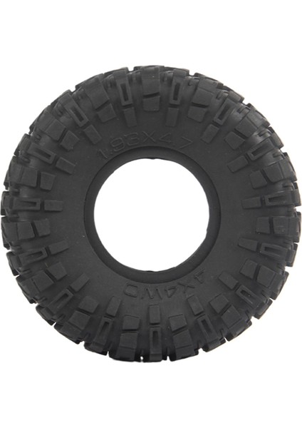SCX10 Için 1/10 Rc Rc Crapler Car Dıy Montaj Aksesuar Kauçuk Lastikler (Yurt Dışından)