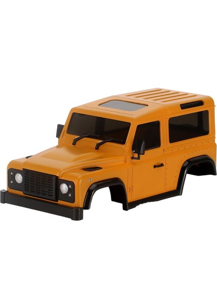 1:24 Rc Paletli Araba Pc Gövde Kabuk Parça Yükseltmeleri Kapakları 144MM Dingil Mesafesi Sarı (Yurt Dışından)
