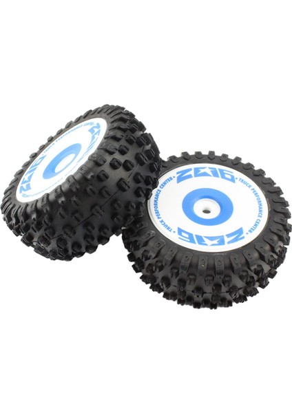 2pcs Arka Lastikler Wltoys Için Aşınma Dirençini Ayarlayın 124017 1:12 Rc Off-Road Araba Parçaları (Yurt Dışından)