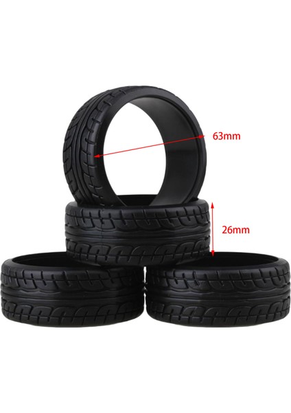 4 1/10 R Drifts Aralıkları Hpı Flat Sports Ar C Için Hafif 63MM. (Yurt Dışından)
