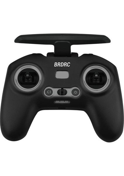 Djı Fpv Combo Uzaktan Kontrolör Için Cilt Anti-Slatch Silikon Kapak Kılıfı Siyah (Yurt Dışından)
