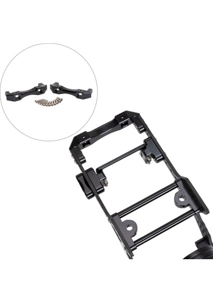 Eksenel SCX10 Rc Paletli Aksesuarı Için Metal Ö Tampon I (Yurt Dışından)