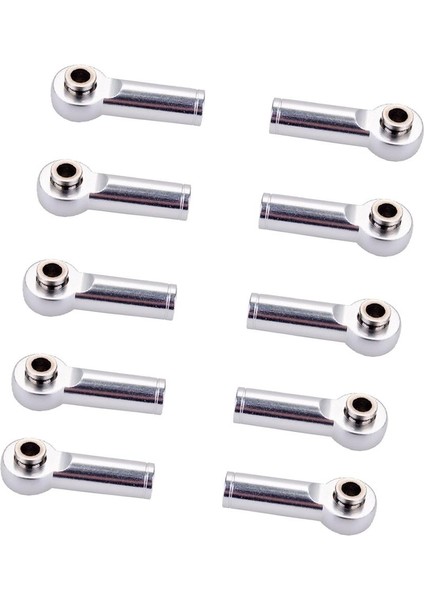 10PCS Metal Bilyalı Kafa Eklemi 1/10 ve 1/8 Rc Araba Yedek Parçaları Için (Yurt Dışından)