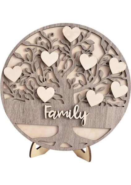 Aile Ahşap Süs Çiftlik Raf Yatak Odası Için Yaratıcı Ahşap Dekorasyon (Yurt Dışından) fiyatları