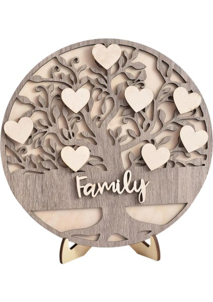 Aile Ahşap Süs Çiftlik Raf Yatak Odası Için Yaratıcı Ahşap Dekorasyon (Yurt Dışından) modelleri