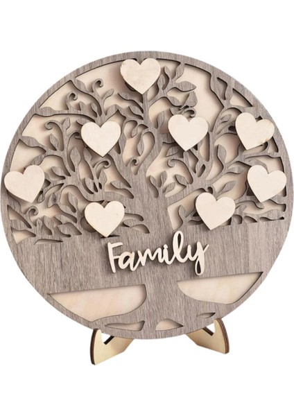 Aile Ahşap Süs Çiftlik Raf Yatak Odası Için Yaratıcı Ahşap Dekorasyon (Yurt Dışından) fırsatları