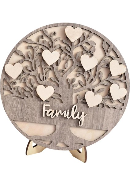 Aile Ahşap Süs Çiftlik Raf Yatak Odası Için Yaratıcı Ahşap Dekorasyon (Yurt Dışından) indirimleri