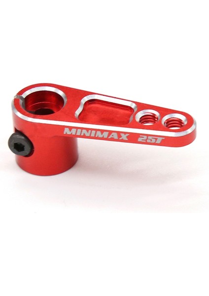 Traxxas Trx4 Rc Paletli Kamyon Için Cnc Alüminyum 25T Servo Korna Direksiyon Kolları, Kırmızı (Yurt Dışından)