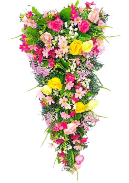 Parti Merdiveni Için Çelenk Çiçek Dekoratif Göşı Yağma (Yurt Dışından) fırsatları