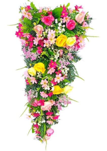 Parti Merdiveni Için Çelenk Çiçek Dekoratif Göşı Yağma (Yurt Dışından) indirimleri