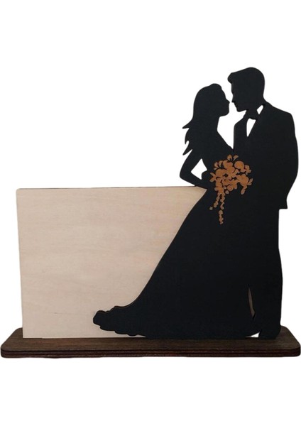 Sevgililer Günü Dekorasyon Ahşap Dekoru Parti A (Yurt Dışından)