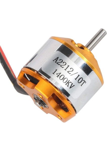 2 Paket 2212 1400KV/2200KV Fırçasız Öncü Motor Montajlı 10T/6T+30A XT60 Esc Rc Uçak Quadcopter Ufo Için (Yurt Dışından)