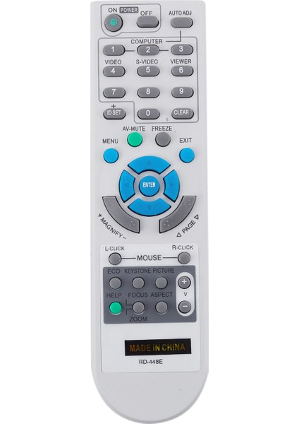 Nec Projektör V260X+ V300X+ V260 RD-448E RD-443 NP-VE280 VT37 Uzaktan Kumanda Için (Yurt Dışından)